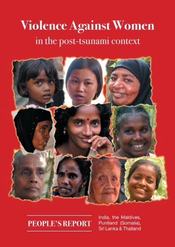 VAW in the post-tsunami context - ActionAid