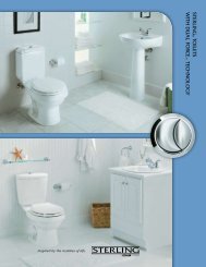 Download brochure on toilets with Dual Force technology ... - Sterling