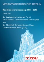 Koalitionsvertrages - CDU Ortsverband Lichtenrade