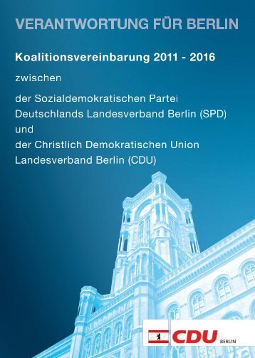 Koalitionsvertrages - CDU Ortsverband Lichtenrade