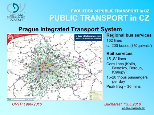 EVOLUTION of PUBLIC TRANSPORT in CZ URTP 1990-2010 ...