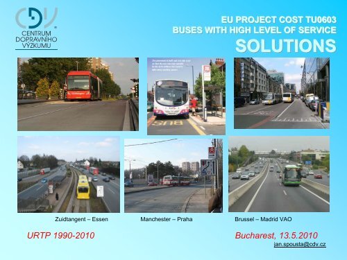 EVOLUTION of PUBLIC TRANSPORT in CZ URTP 1990-2010 ...