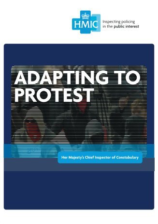 FOI 315-11 Adapting To Protest - Northumbria Police