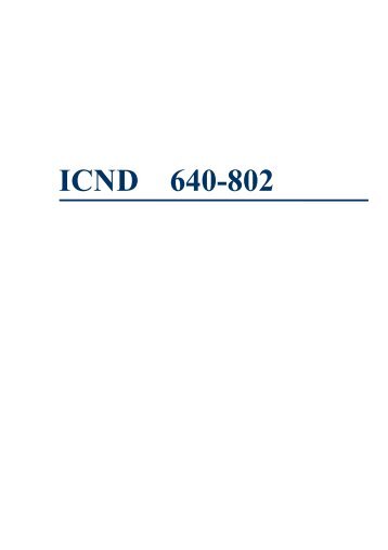 ICND 640-802 - éè¯¯æç¤ºï¼åçäºå¼å¸¸