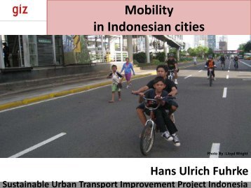 Enhancing Walkability in the City of Yogyakarta - EcoMobility ...