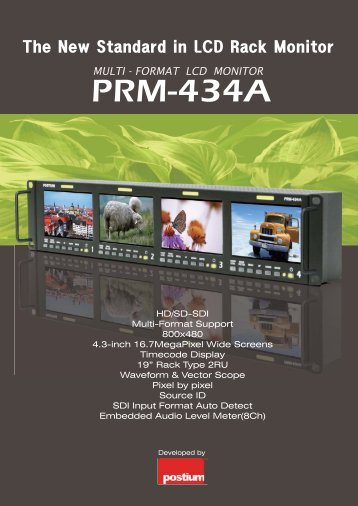 PRM-434A Brochure - Postium