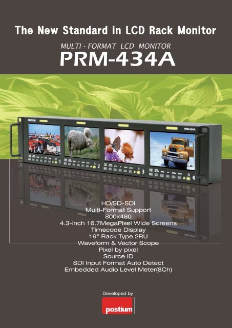 PRM-434A Brochure - Postium