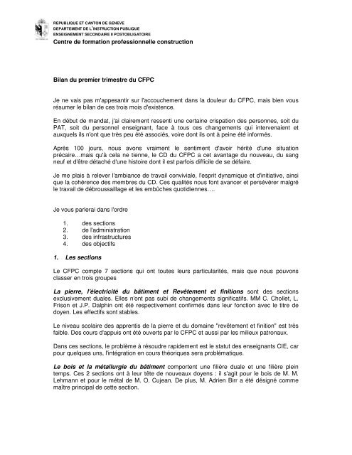 Centre De Formation Professionnelle Construction Site Dip Poles