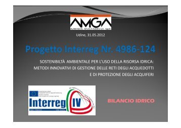 AMGA - Gestione Acquedotti e Protezione