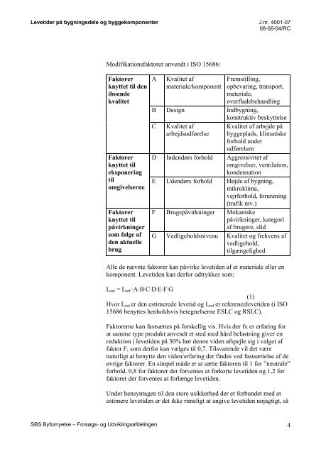 Statusnotat - vurderingsmetode og procedure for ... - Ejendomsviden