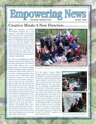 Winter 2009 Newsletter - Breckenridge Outdoor Education Center
