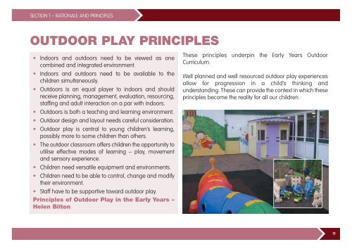 (PDF) Foundation Stage, Learning Outdoors - Northern Ireland ...