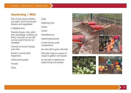 (PDF) Foundation Stage, Learning Outdoors - Northern Ireland ...