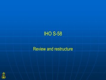 IHO S-58