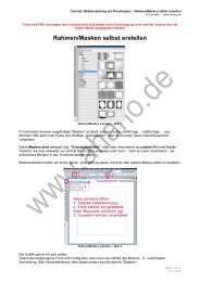 Rahmen/Masken selbst erstellen - Ahano.de