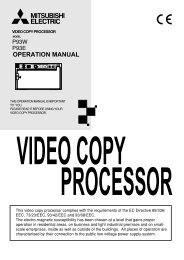 P93E User Manual English - Mitsubishi Electric Europe Benelux