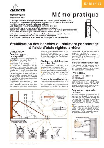 Stabilisation des banches du bâtiment par ancrage ... - Forum Point.P