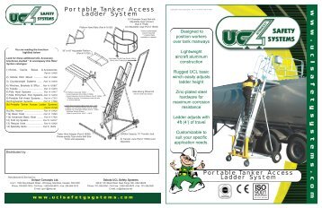 Portable Tanker Access Ladder System - Lighthouse Safety, LLC