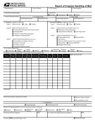 PS Form 1164-E