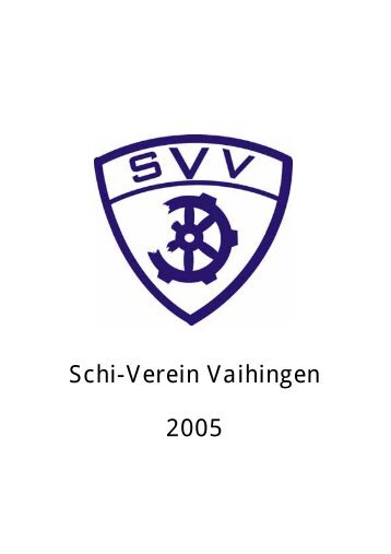 Zeitung 2005a - Schi-Verein Stuttgart-Vaihingen