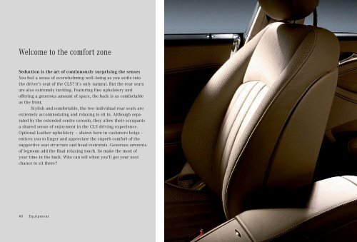 Download CLS-Class catalogue (PDF) - Mercedes-Benz Brunei