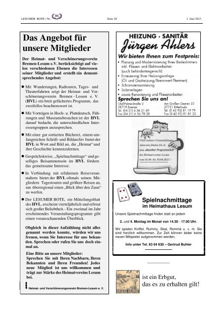 Download - Heimatverein Bremen-Lesum