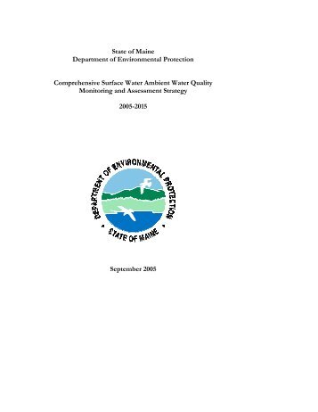 State of Maine Monitoring Strategy - Coastal Institute