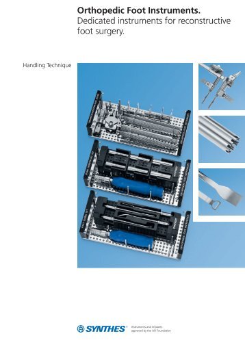 Orthopaedic Foot Instruments.pdf - Osteosyntese