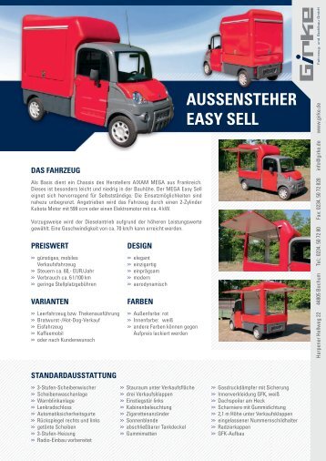 AUSSeNSTeheR eASy Sell - Girke Fahrzeug