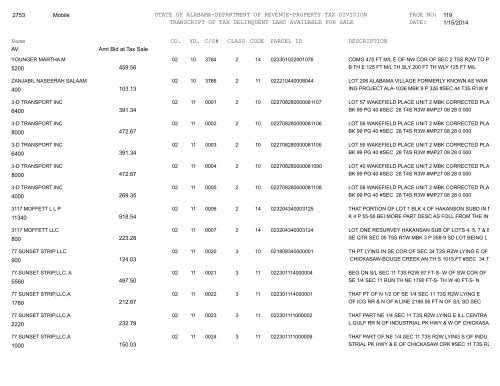 02state of alabama-department of revenue-property tax division