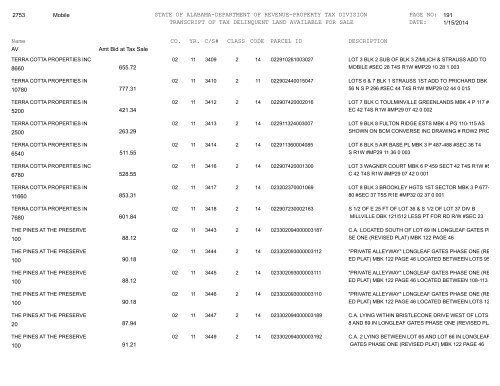 02state of alabama-department of revenue-property tax division