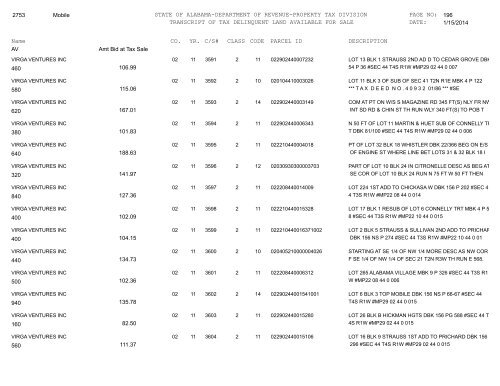 02state of alabama-department of revenue-property tax division