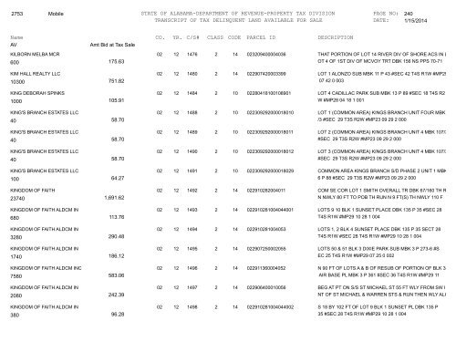 02state of alabama-department of revenue-property tax division