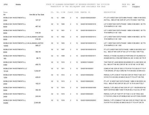 02state of alabama-department of revenue-property tax division