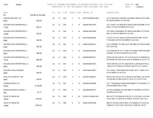 02state of alabama-department of revenue-property tax division