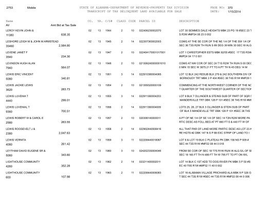 02state of alabama-department of revenue-property tax division