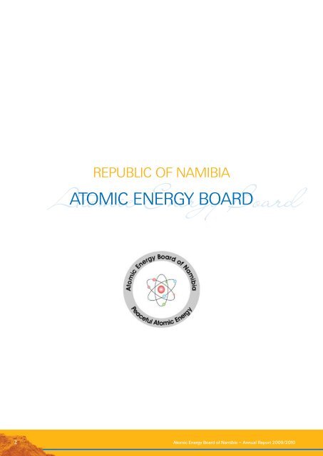 Atomic Energy Board of Namibia - The Chamber of Mines Uranium ...