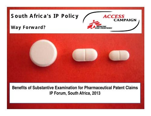 Benefits of Substantive Examination for Pharmaceutical Patent Claims