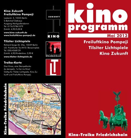 Flyer Mai 2013 - Kino Zukunft