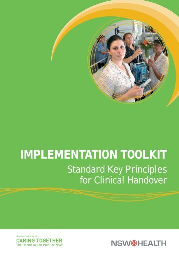 Implementation toolkit: Standard key principles for clinical ... - ARCHI