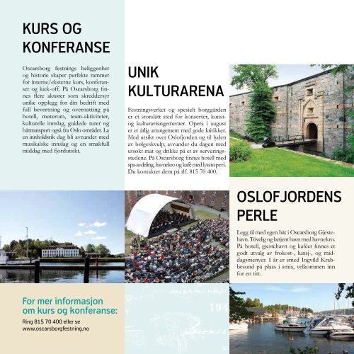 Oscarsborg infobrosjyre 2012.pdf - Forsvarsbygg