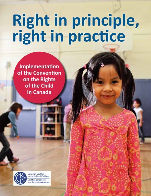 CCRC report on rights of children in Canada - Canadian Coalition ...