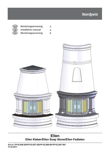 Monteringsanvisning - Nordpeis