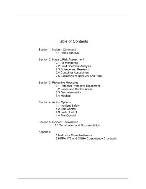 Comprtrncy checklist for hazmat.pdf - Livonia Professional Firefighters