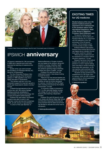 Centenary Edition 2010 - University of Queensland