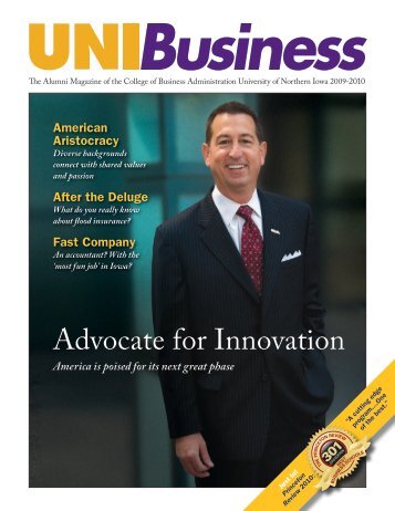 Advocate for Innovation - College of Business Administration ...