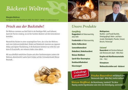 Unsere Produkte - Kultur Marketing Event - Wiener Neustadt GmbH