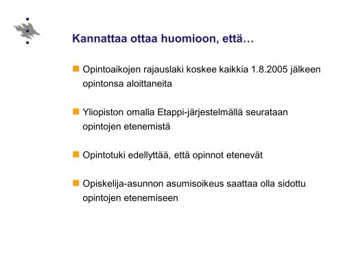 HOPS ja opintojen suunnittelu