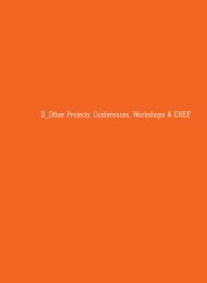 D_Other Projects, Conferences, Workshops & EHEF