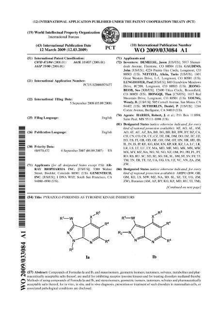 Open PDF File - Array BioPharma